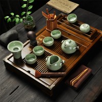 汝窑茶具10头